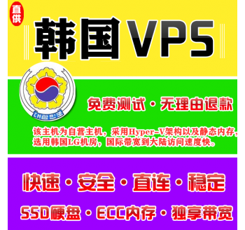 韩国VPS配置2048M申请，信息搜索引擎